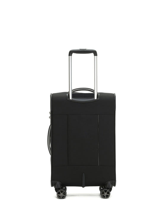 Vega 55cm Small Soft Carry On - Black