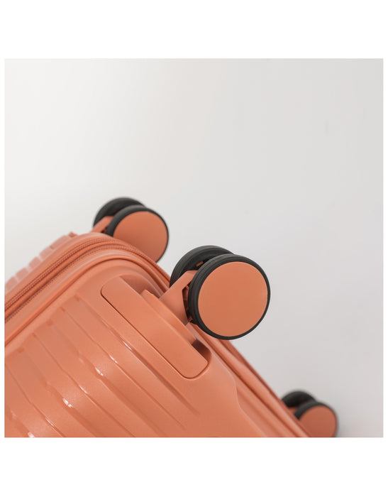 Aus Luggage Astro Hard Suitcase 3 Piece Set - Rust