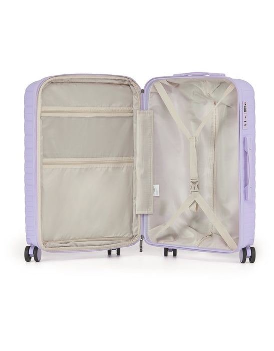 Aus Luggage Astro Hard Suitcase 3 Piece Set - Light Purple