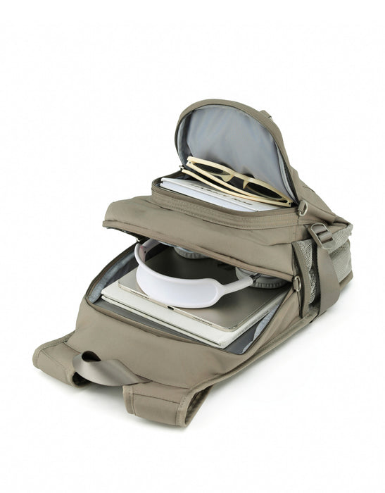 Anti-Theft Backpack - Taupe