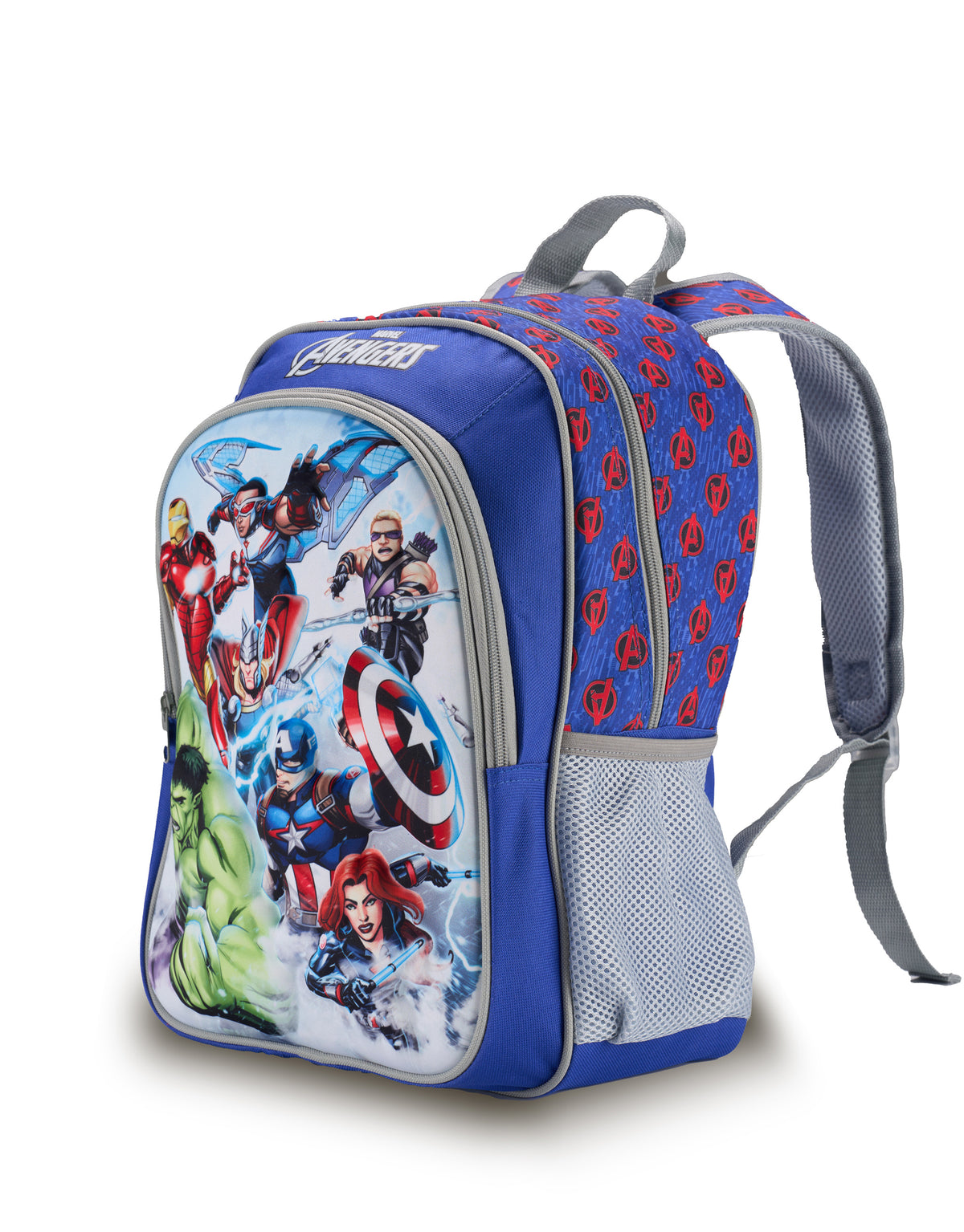 Marvel Avengers Superheroes Blue Backpack