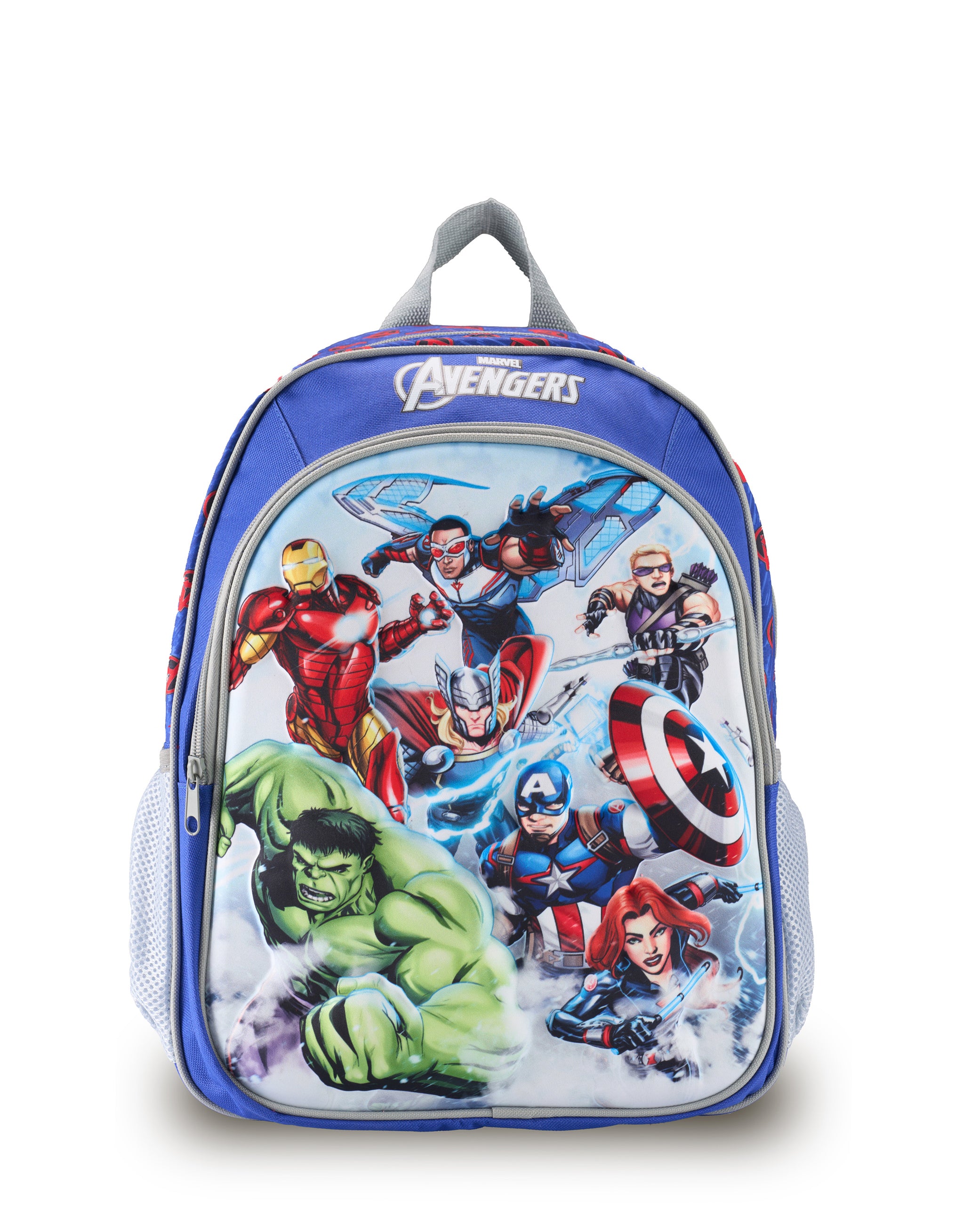 Marvel Avengers Superheroes Blue Backpack