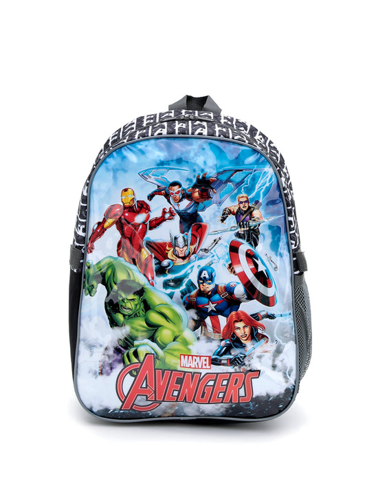 Marvel Avengers Backpack + Cooler Bag - Black/Grey