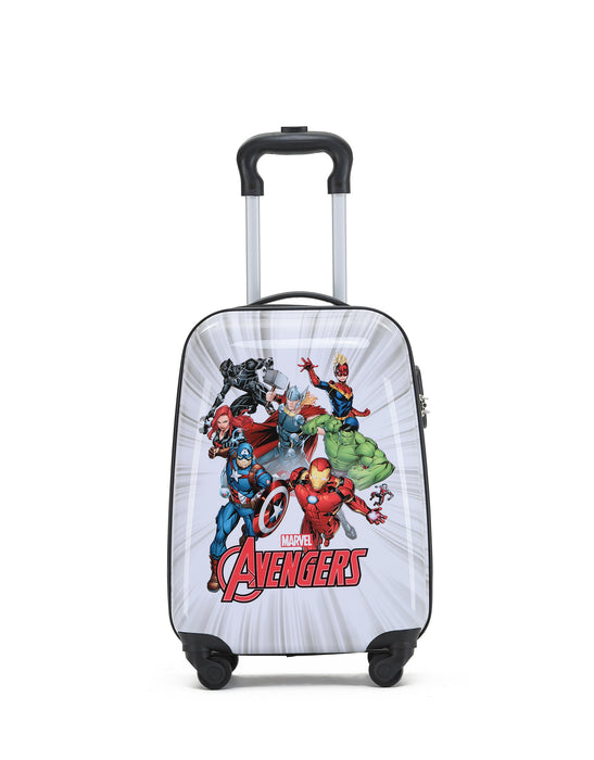 Marvel Avengers 50cm Small Hard Carry On - White