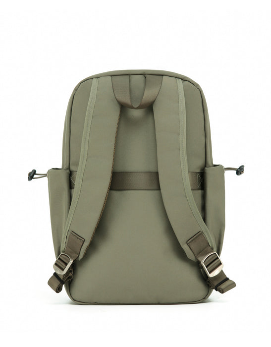 Anti-Theft Large Backpack - Khaki