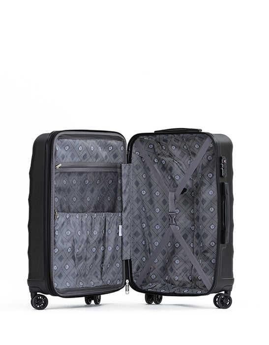 Bahamas Hard Case Luggage Set - Black