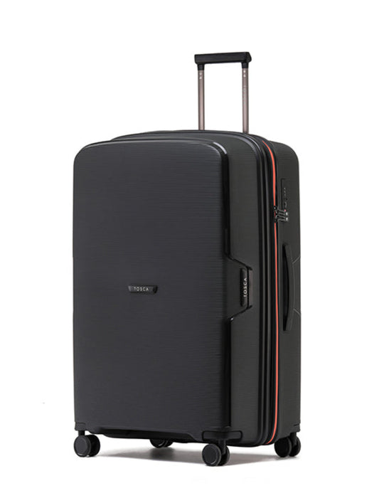 Bel Air 76cm Large Black Hard Trolley Case
