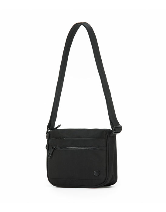 Anti-Theft Cross Body Shoulder Bag - Black