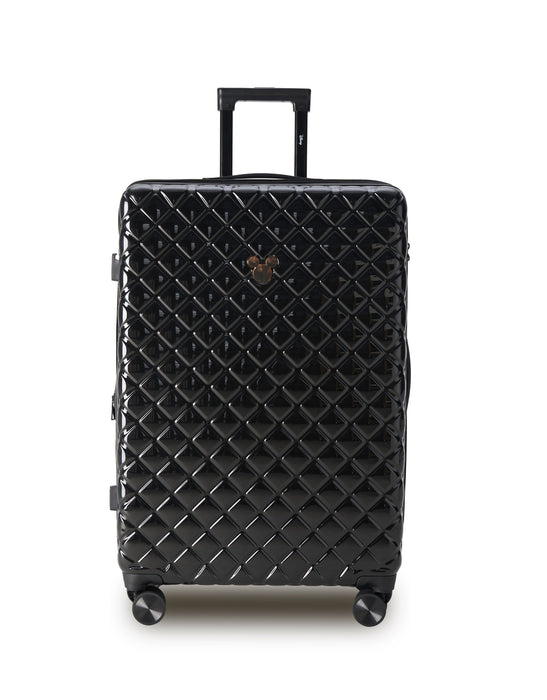 Disney Mickey Mouse 76cm Large Hard Suitcase - Black