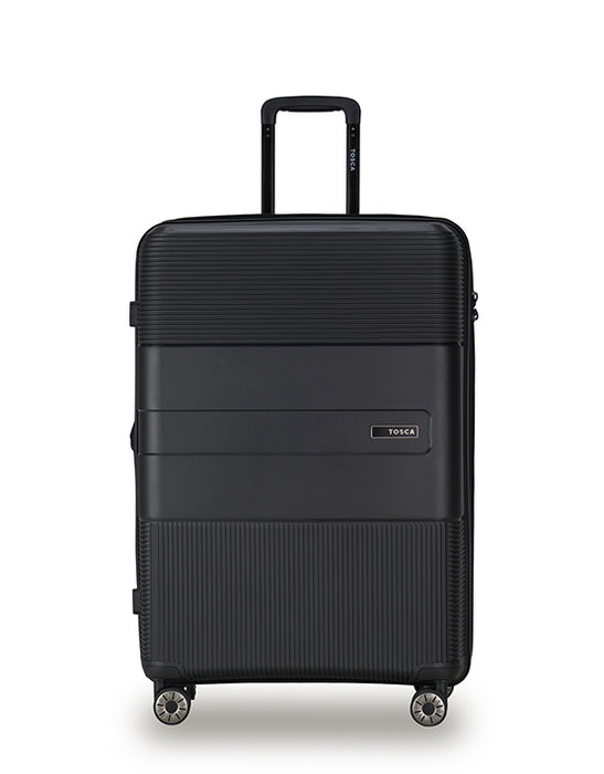 Orion 76cm Large Hard Suitcase - Black