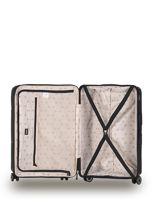 Orion 76cm Large Hard Suitcase - Black