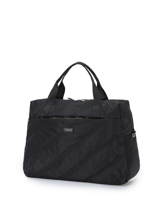 Harlow Tote Bag - Black Stitch