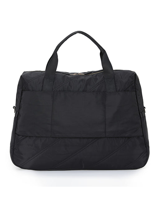 Harlow Black Stitch Tote Bag