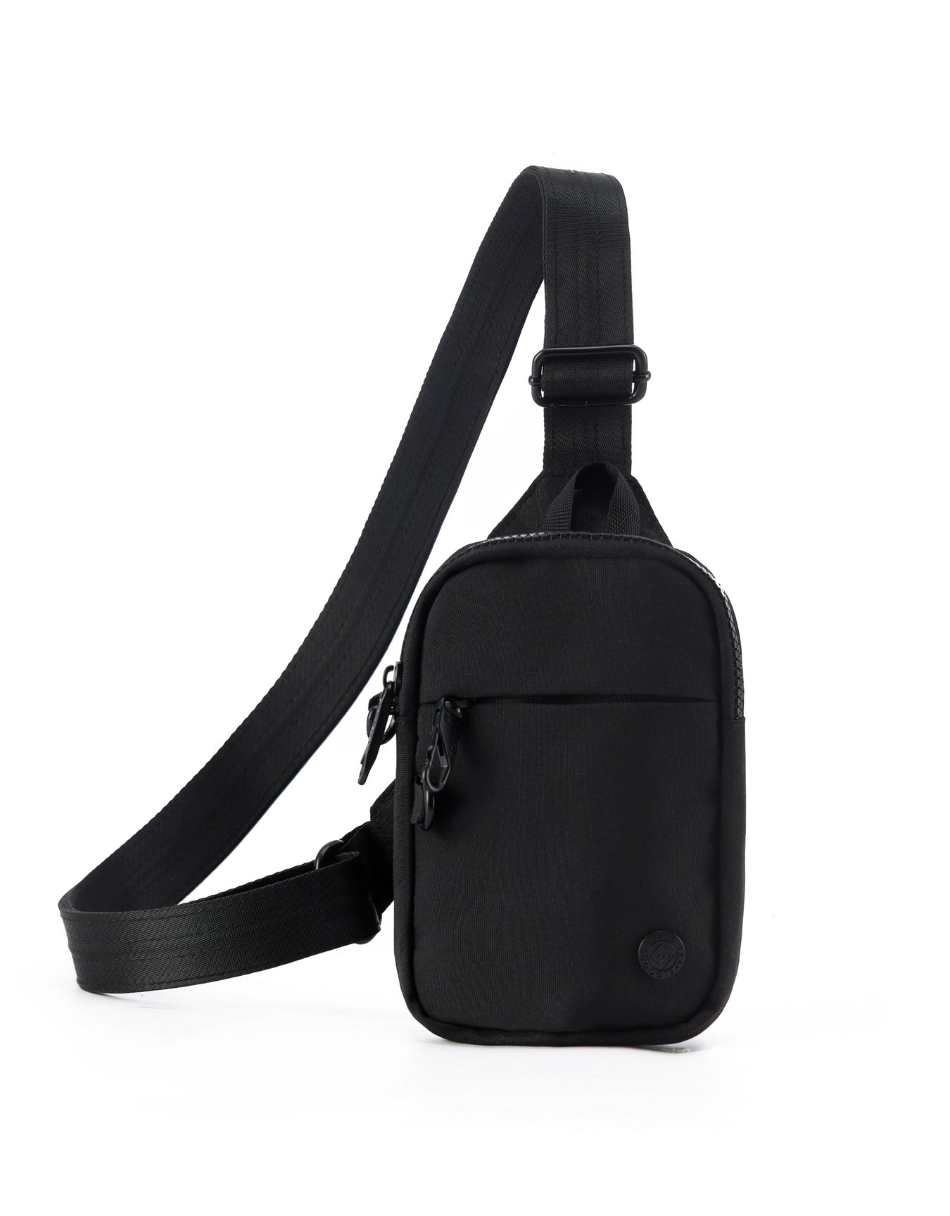 Anti Theft Small Slinger Bag - Black