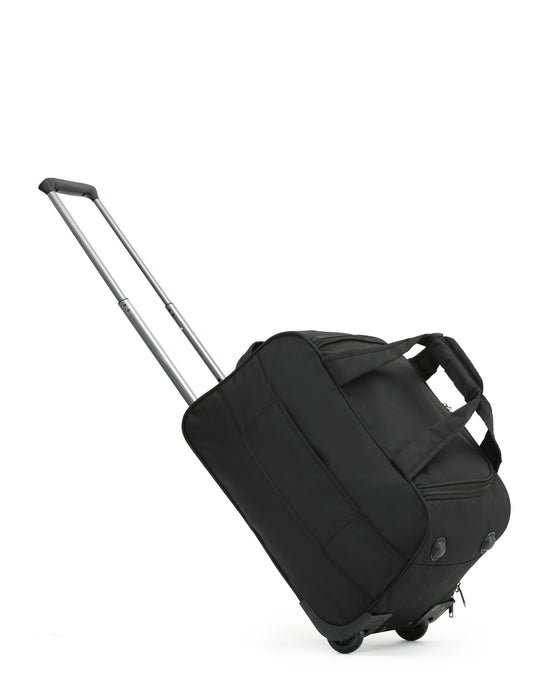 Oakmont Cabin Wheeled Duffle Bag - Black