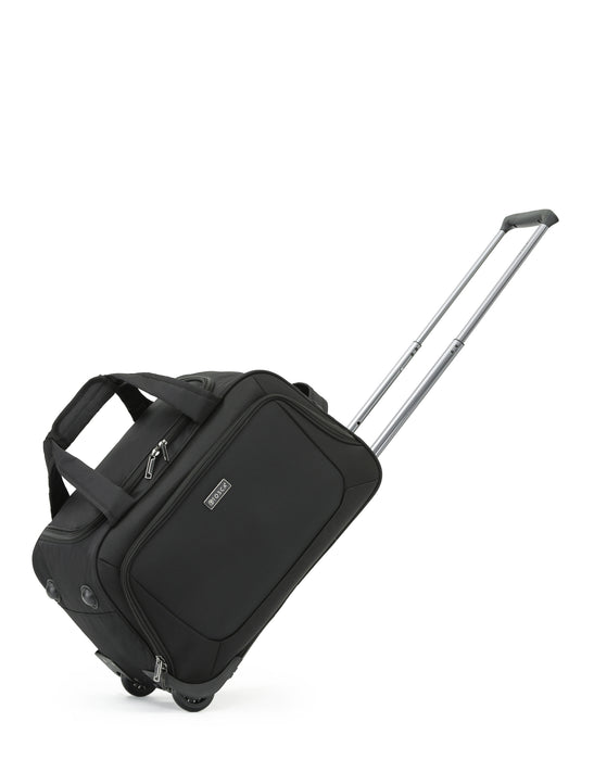 Oakmont Cabin Wheeled Duffle Bag - Black