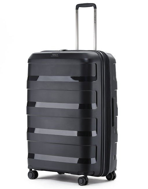 Comet 78cm Large Black Hard Trolley Case