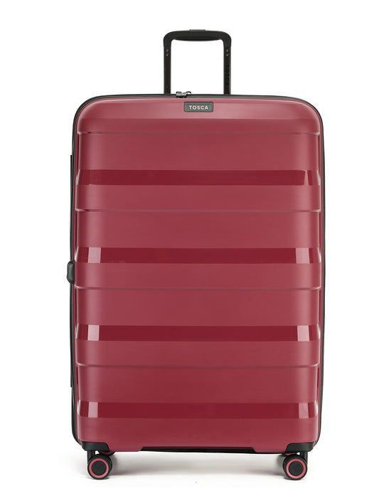 Comet 81cm X-Large Hard Trolley Case - Rumba Red