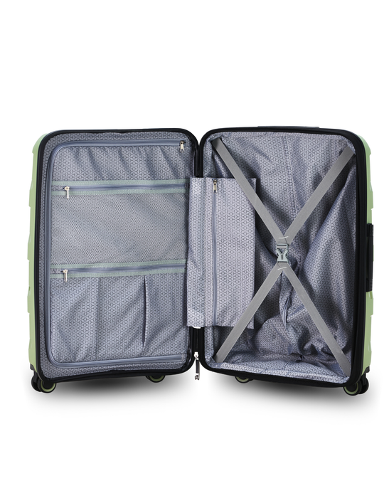 Comet 81cm X-Large Hard Suitcase - Sage Green