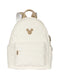 Casual Fashion PU White Mickey Backpack