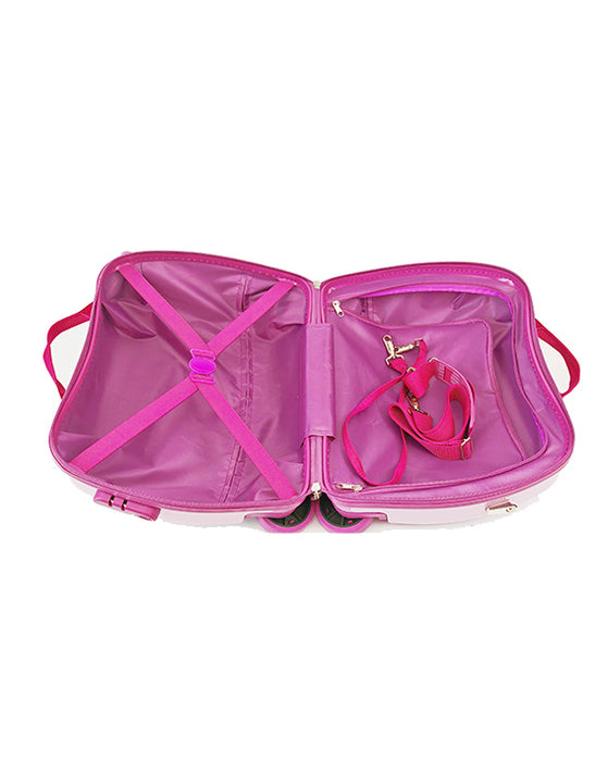 Disney Frozen Small Ride-On Hard Suitcase - Pink