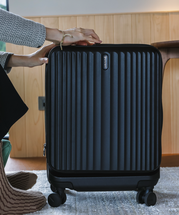 Eminent Alfred Hard Suitcase 3 Piece Set - Black