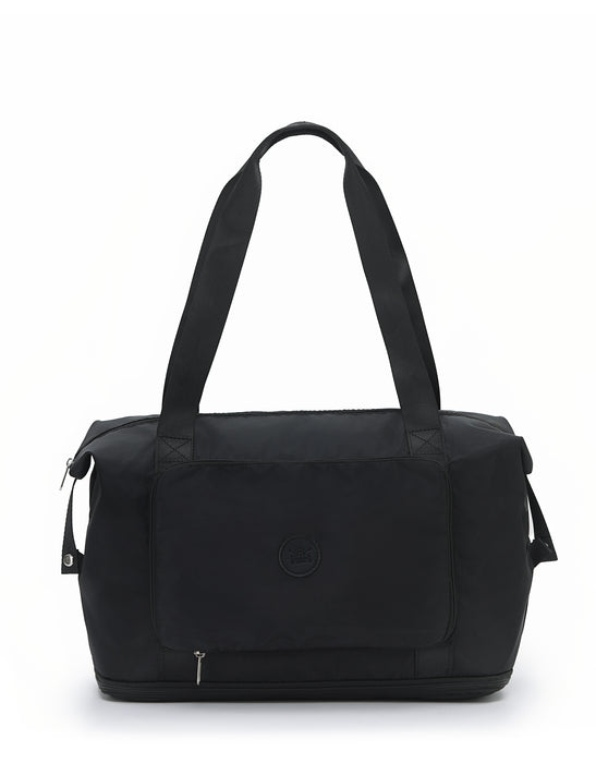 Foldable & Expandable Travel Tote - Black