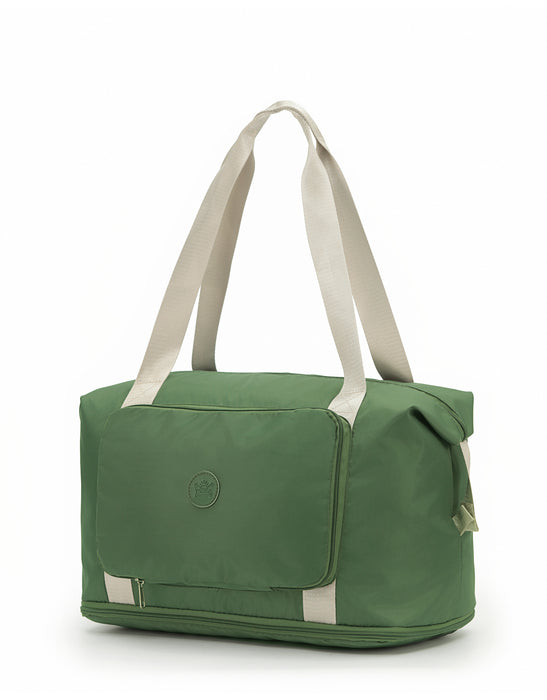 Foldable & Expandable Travel Tote - Khaki
