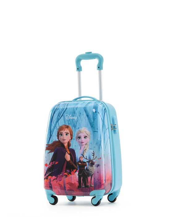 Disney Frozen 45cm Small Hard Carry On - Blue