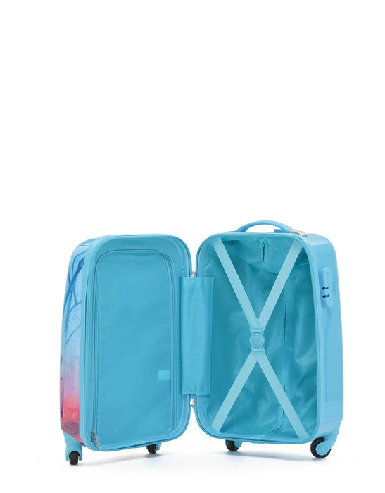 Disney Frozen 45cm Small Hard Carry On - Blue