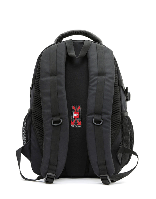 42cm Casual Backpack - Black/Grey