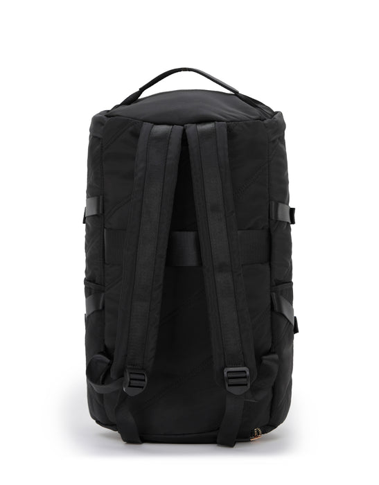 Harlow Barrel Backpack - Black Stitch