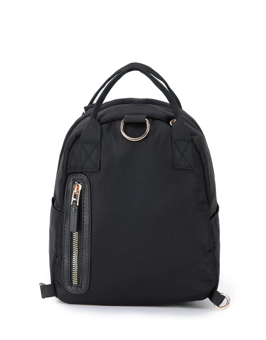 Harlow Mini Utility Bag - Black Stitch