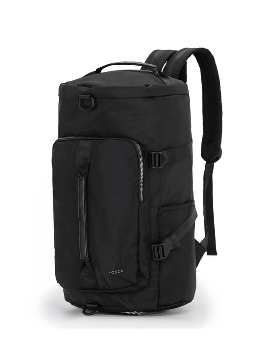 Harlow Barrel Backpack - Black