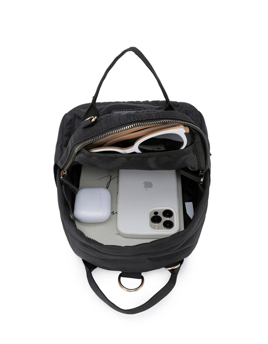 Harlow Mini Utility Bag - Black Stitch