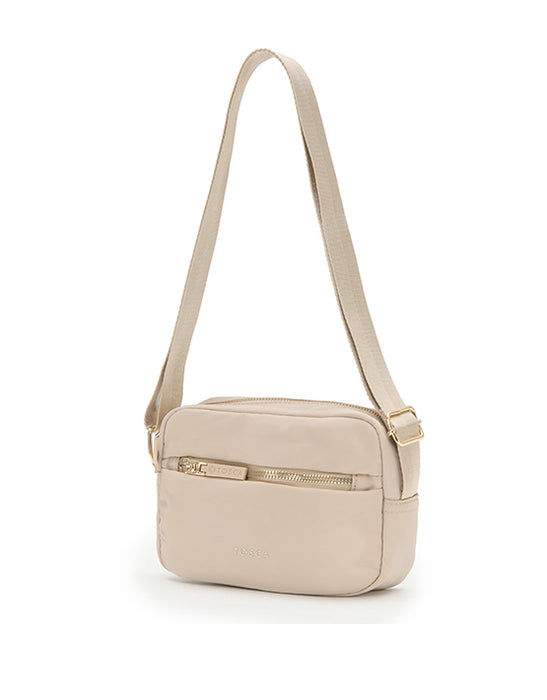 Harlow Beige Shoulder Bag