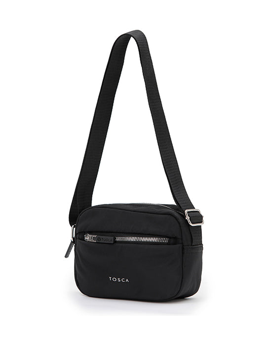 Harlow Small Black Shoulder Bag