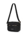Harlow Black Stitch Shoulder Bag