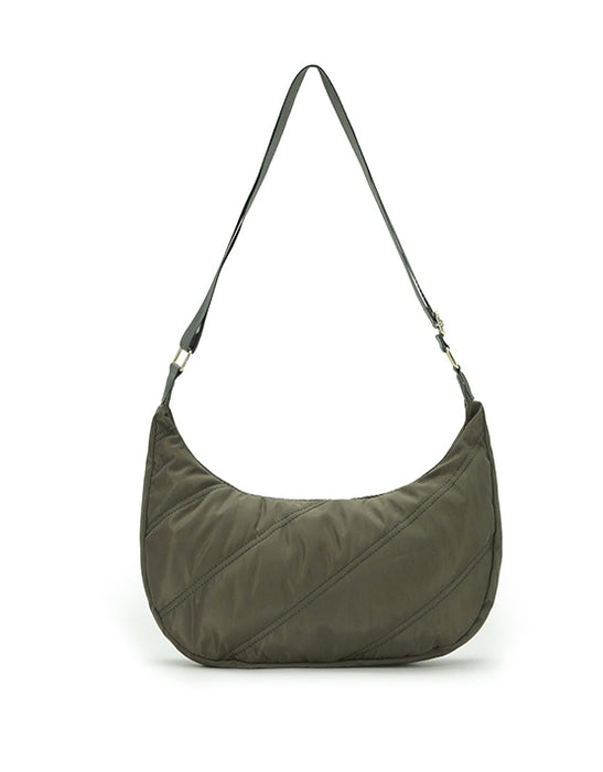 Hobo Bag Khaki Back