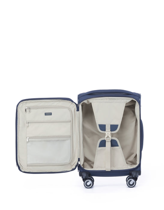 Grange 67cm Medium Soft Carry On - Indigo Blue