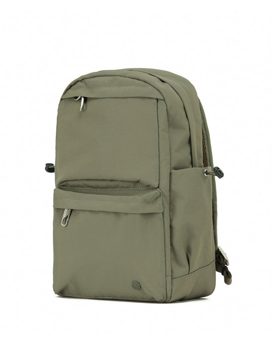 Anti-Theft Large Backpack - Khaki