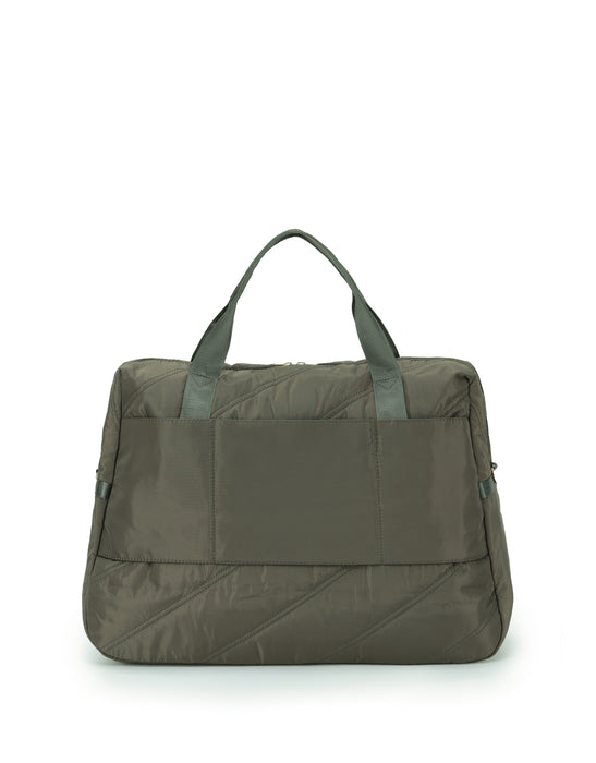 Harlow Tote Bag - Khaki Stitch