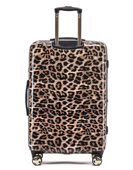 Leopard Print Luggage