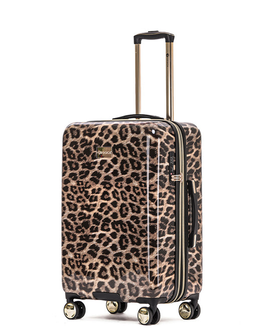 TOSCA Leopard Print Luggage