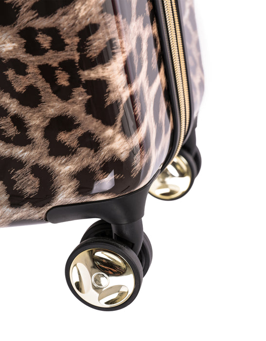 Leopard 65cm Medium Hard Suitcase
