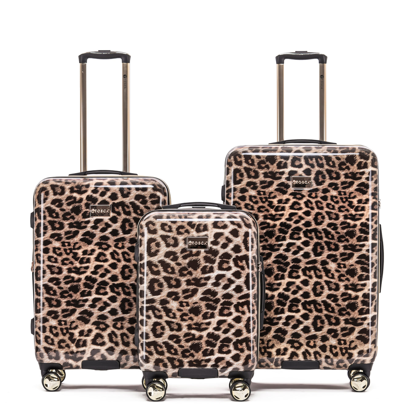 Leopard Print Luggage