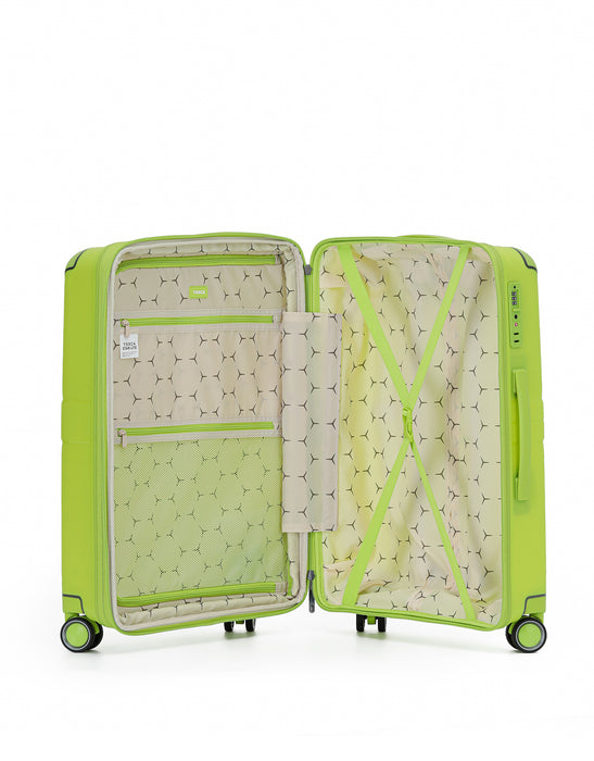 Star Lite 64cm Medium Hard Suitcase - Lime Punch