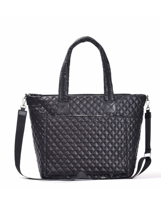 Metro Large Travel Tote Bag - Black