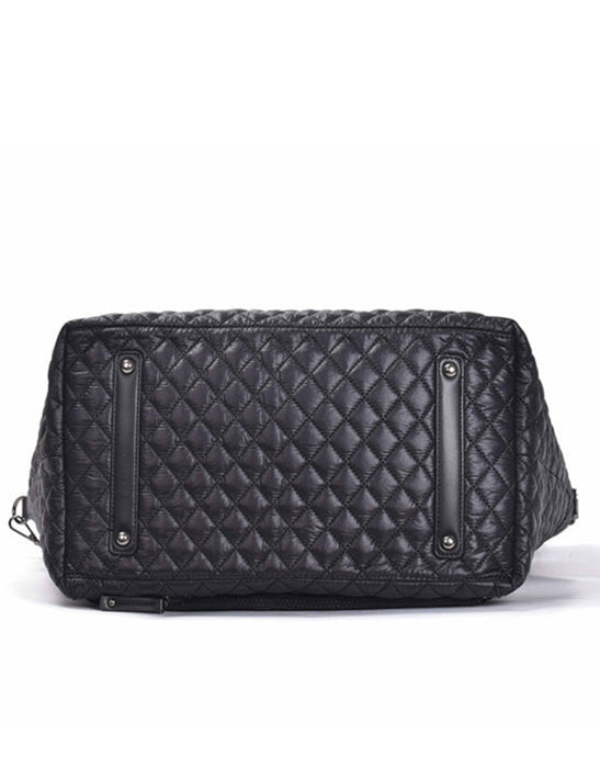 Metro Large Travel Tote Bag - Black