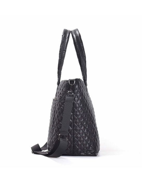 Metro Large Travel Tote Bag - Black